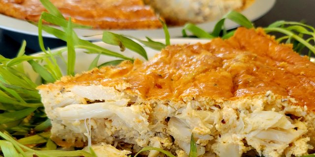 Blue Crab Rustic Pie