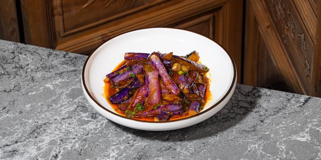 Eggplant in Garlic Sauce