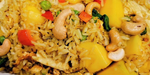 Mango Fried Rice Tray