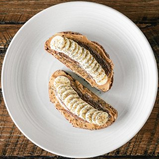 Nutella Peanut Butter Toast