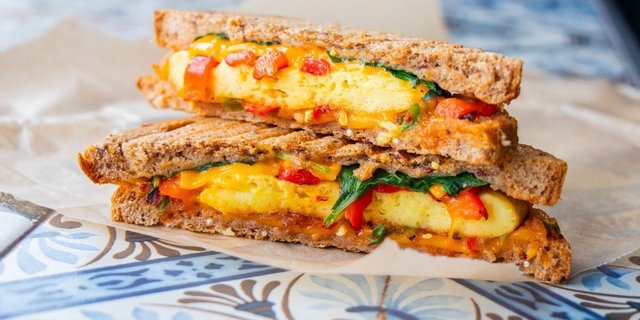 Sweet & Spicy Egg & Cheese Sandwich