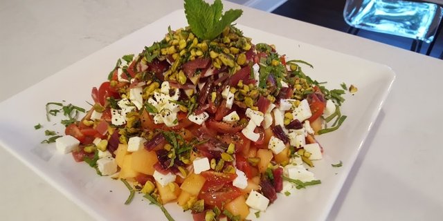 Caprese Mellone Salad