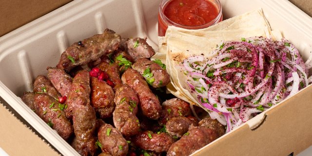 Beef & Pork Kebab