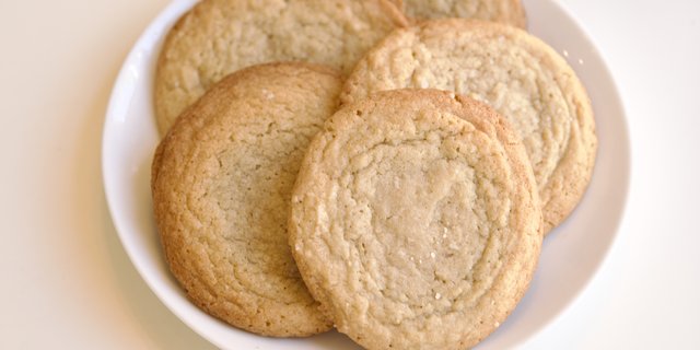 Salted Brown Sugar Cookies - One Dozen