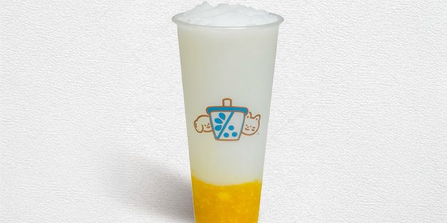 Coconut Slush w/ Mango