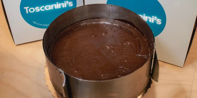 Belgian Chocolate Ice Cream Cake