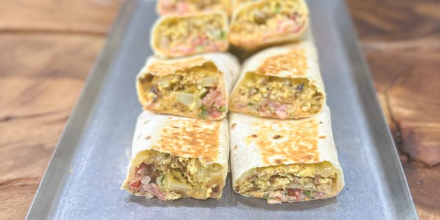 Santa Fe Breakfast Wrap Tray