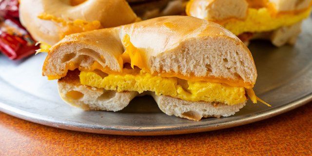 Egg & Cheese Bagel Sandwich