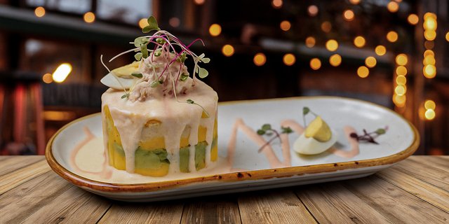 Causa Rellena w/ Tuna
