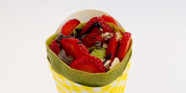Matcha Chocolate Crepe