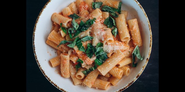 Spicy Rigatoni Vodka