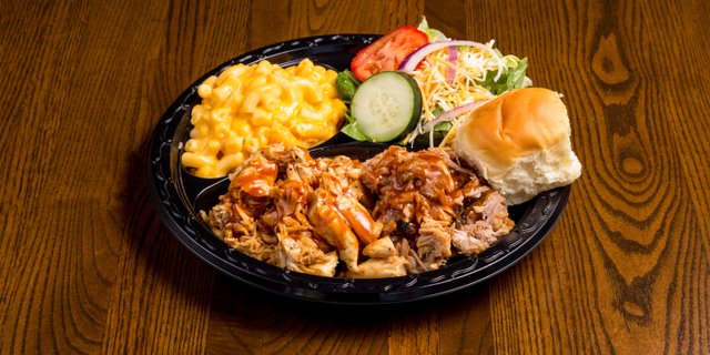 BBQ Pork & Chopped BBQ Chicken
