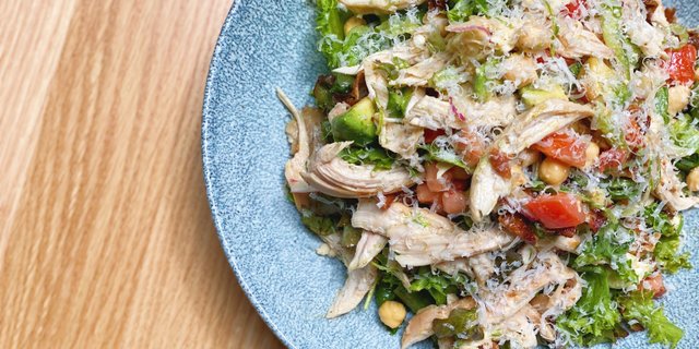Chopped Rotisserie Chicken Salad