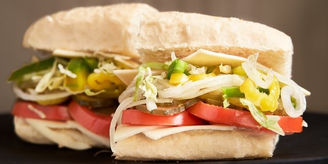 Cold Veggie Sandwich