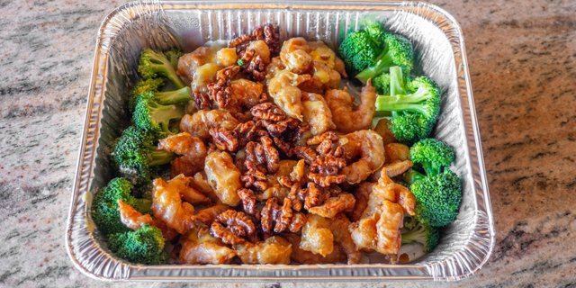 Honey Walnut Prawns