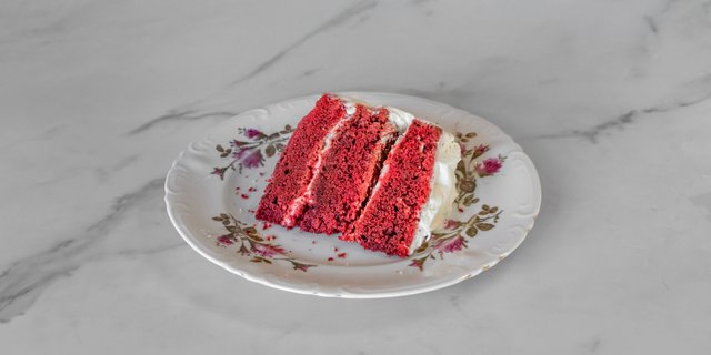 Red Velvet Cake Slice