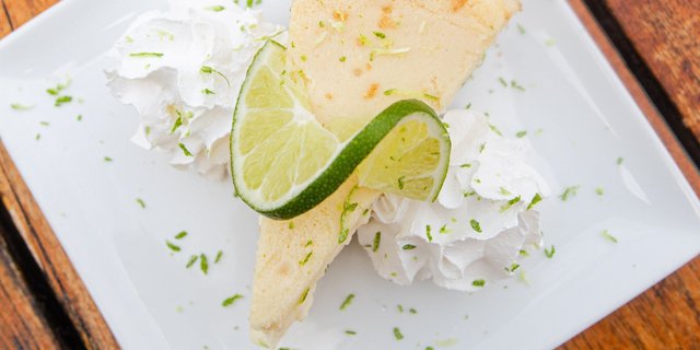 Whole Key Lime Cheesecake