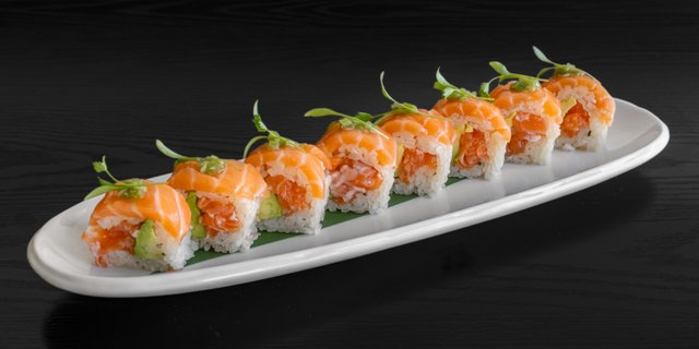 Salmon Truffle Roll