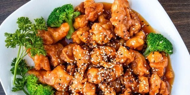 Sesame Chicken Tray