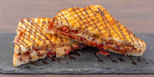 Specialty PB&J Panini