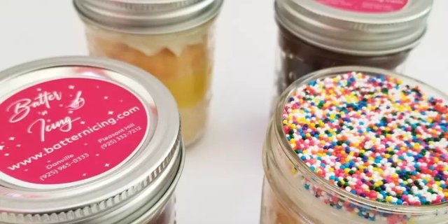 One Dozen Cupcakes in a Jar