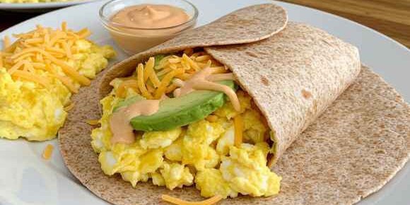 Santa Fe Breakfast Burrito