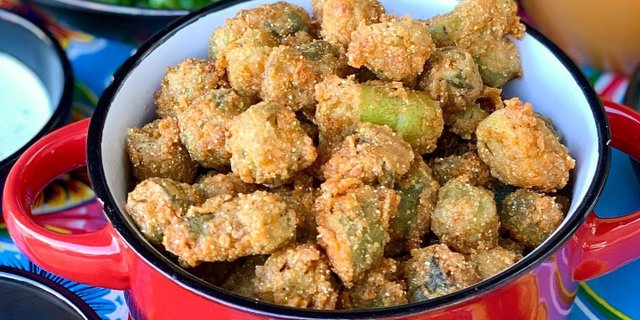Cajun Fried Okra