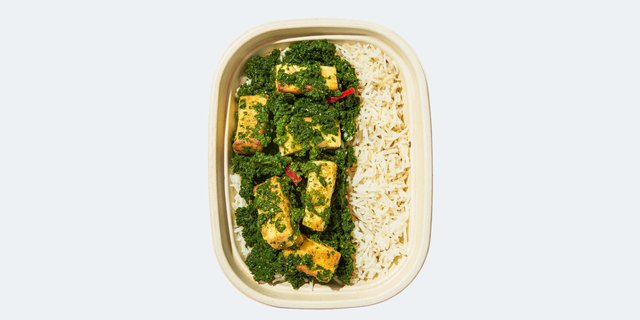 Saag Paneer Plate