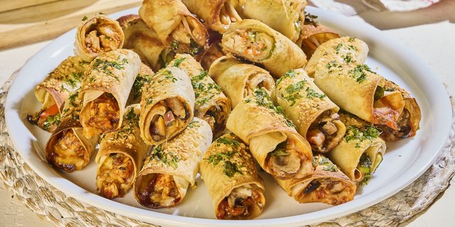 Tortilla Spring Rolls