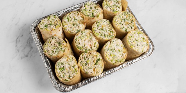 Chopped Chicken Caesar Wrap