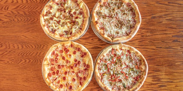 4 Pie Variety Pizza Package