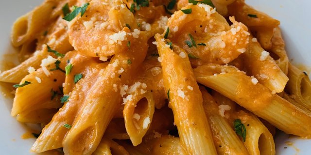 Pasta Shrimp & Vodka