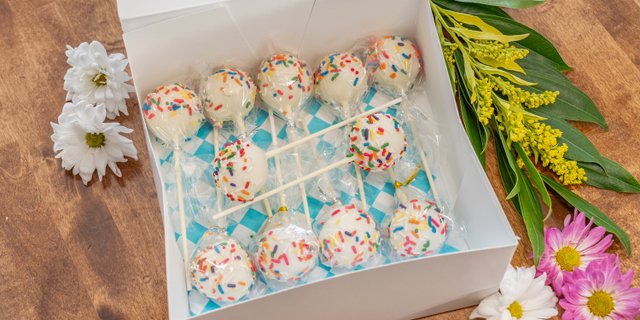 Vanilla Birthday Cakepop