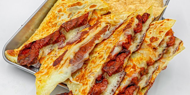 Al Pastor Flour Quesadilla