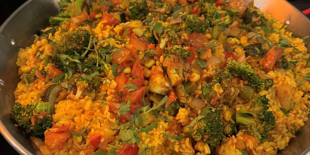 Paella de Vegetales