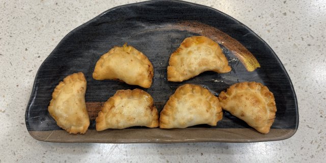 Fried Mango & Cheese Dumplings