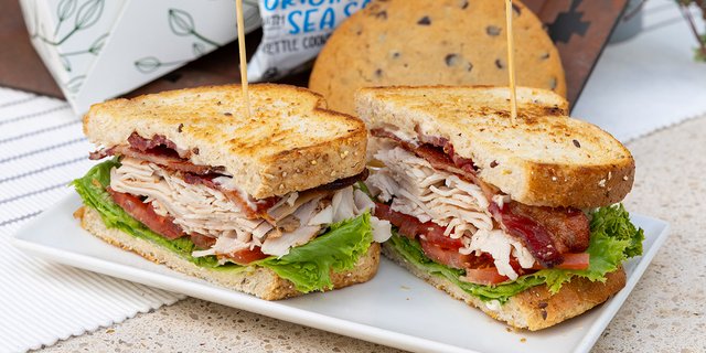 Turkey Club Sandwich Boxed Lunch