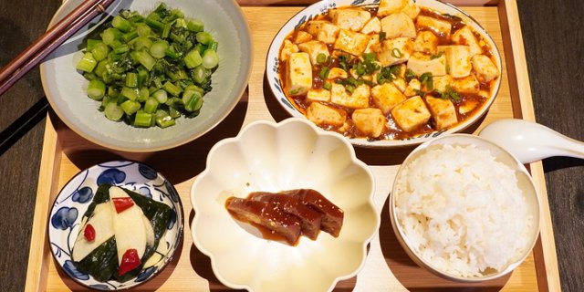 Mapo Tofu Set