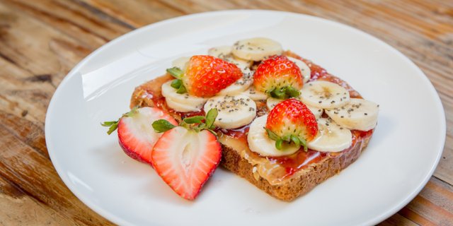 Peanut Butter Chia Jam Toast
