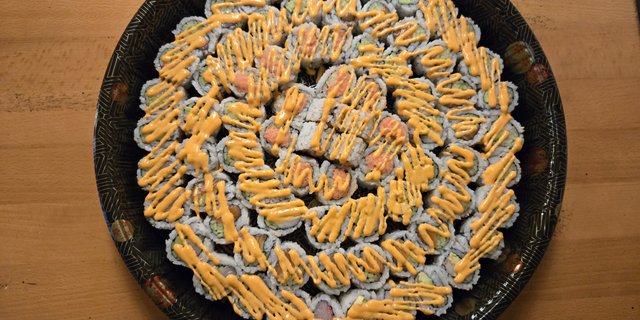 Spicy Maki Platter