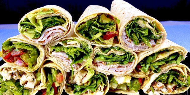 Assorted Wraps Platter