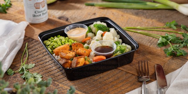 Salmon Teriyaki Bowl