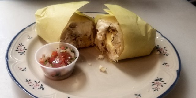 Queso Fresco Breakfast Burrito