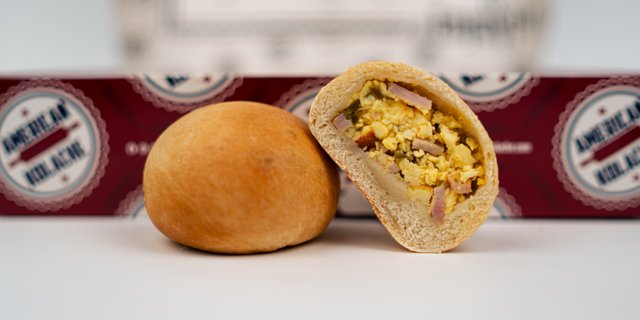 Ham, Egg, Cheese & Jalapeno Kolache