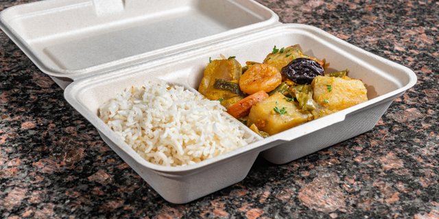 Moroccan Couscous W/ Roasted Vegetables
