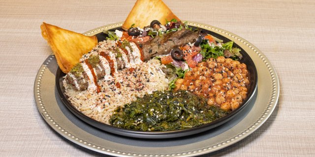 Lamb Koobideh Plate
