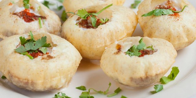 Dahi Potato Puri
