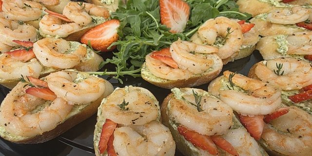 Bruschetta W/ Shrimp