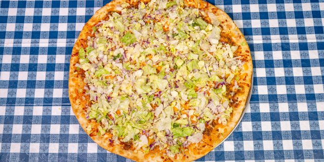 The Mac Dog Pizza