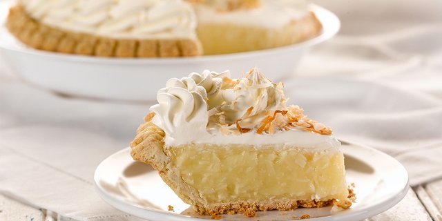 Whole Coconut Cream Pie